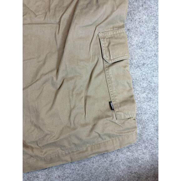 Vintage Y2K Billabong Relaxed Fit Cargo Shorts Mens 32 Khaki Baggy Utility Work - Picture 8 of 9